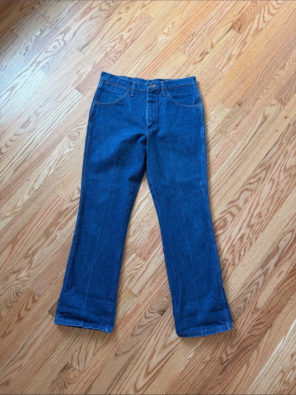 Wrangler retro 945NAV 33 / 30 Dark Blue Jeans straight leg